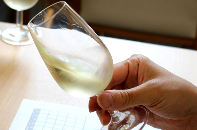 ワイングラスをくるくるまわすとおいしくなるの 白ワイン編 本当にそうなの ワインの常識 非常識 サントリー