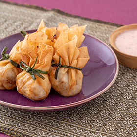 白子の巾着揚げ