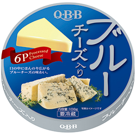 六甲バター<br>Q･B･B ブルーチーズ入り 6P