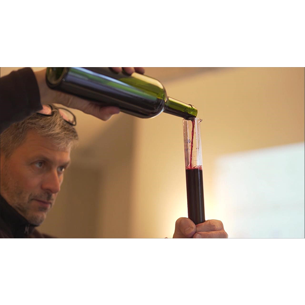 写真2：最後は1％以下の調整が続きます。