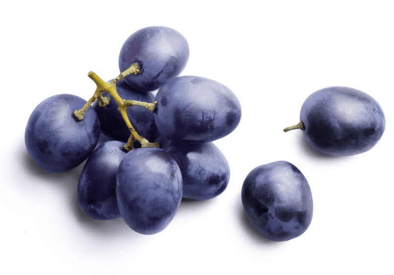 有機栽培ぶどう使用