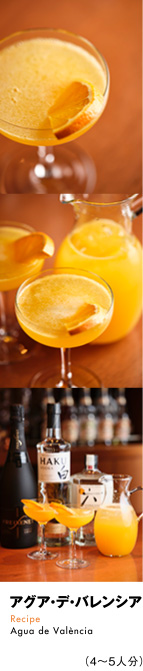 アグア・デ・バレンシア Recipe Agua de València