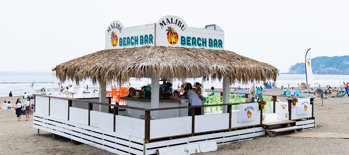 マリブ 夏のイベントレポート 19 Malibu Beach Bar 由比ヶ浜 イベント マリブ Malibu サントリー