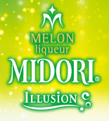 MELON liqueur MIDORI ILLUSION