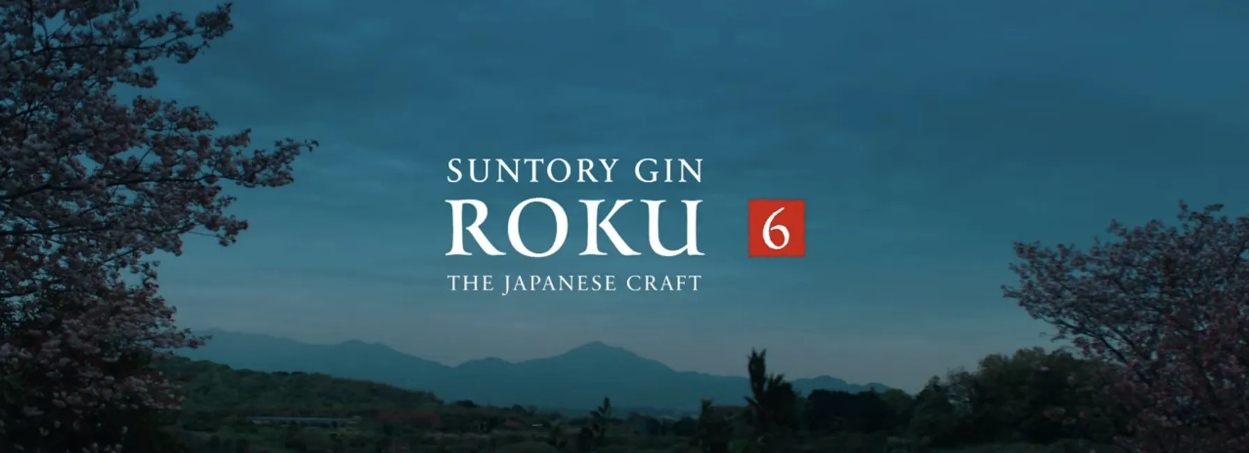 SUNTORY GIN ROKU 6 THE JAPANESE CRAFT