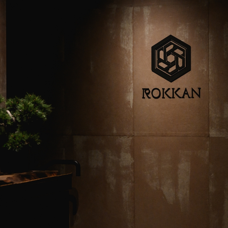 茶室BAR ROKKAN by ROKU GIN バナー