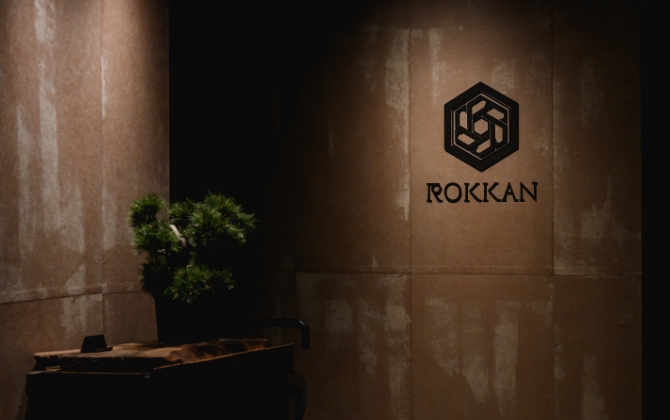 茶室BAR ROKKAN by ROKU GIN バナー