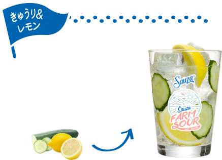 きゅうり＆レモン