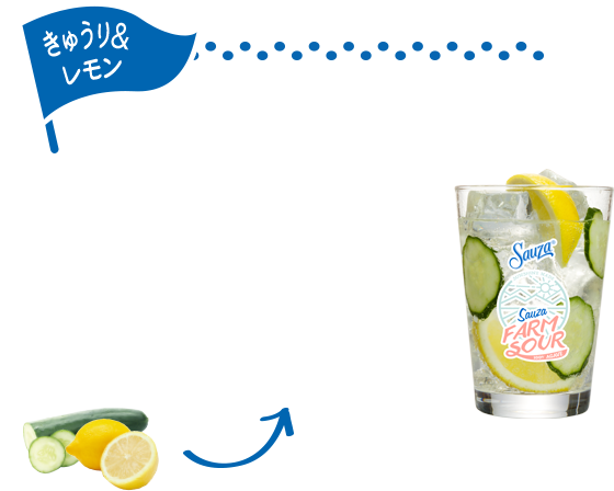 きゅうり＆レモン
