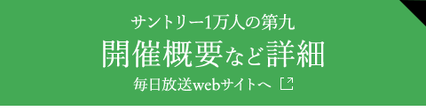 サントリー1万人の第九 開催概要など詳細 毎日放送webサイトへ